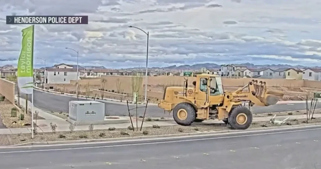 Man allegedly tries to run over police with bulldozer in Nevada
