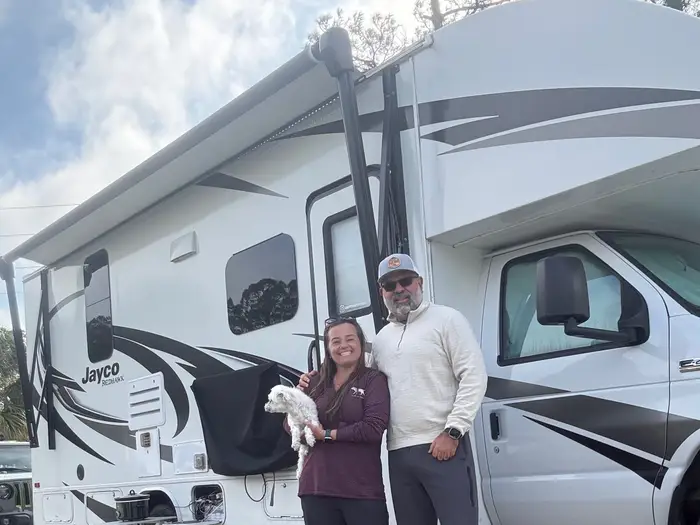 Empty nesters sell house to live full-time in an RV