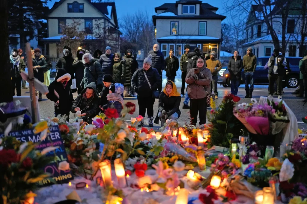 Letters: A federal agent killed a woman in Minnesota. The reign of terror on America is a disgrace.