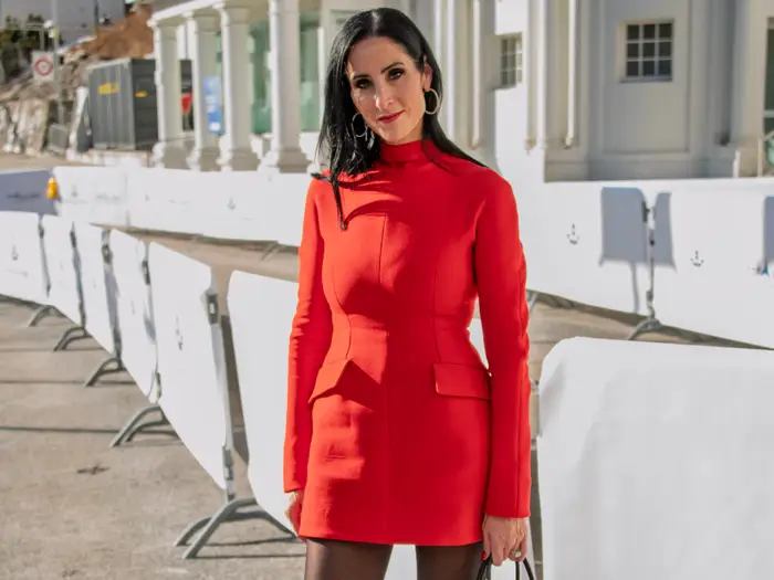 CEO Jolie Hunt's Davos style: minidresses, Birkin, and fashion flair