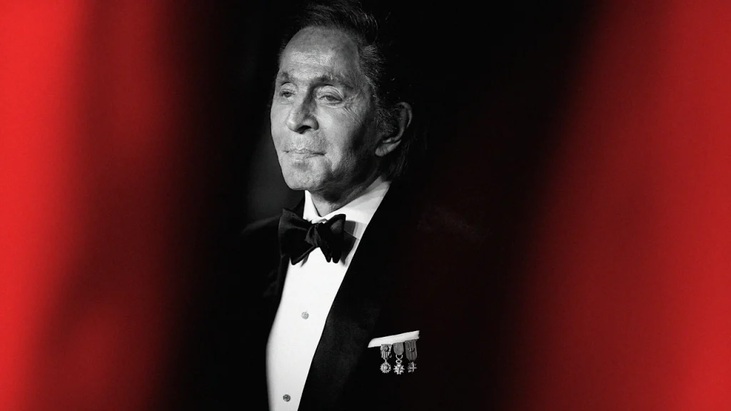Valentino Garavani's iconic brand color mastery