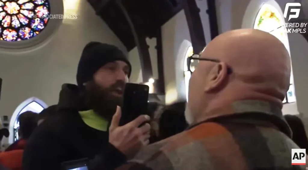 DOJ investigates protesters disrupting St. Paul church with ICE pastor
