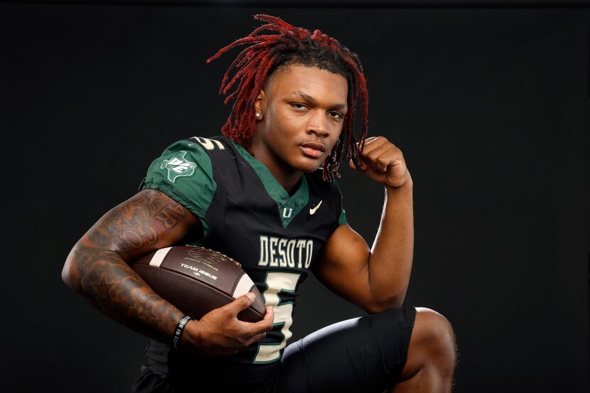 The Dallas Morning News’ 2025 Offensive Player of the Year: DeSoto’s SaRod Baker