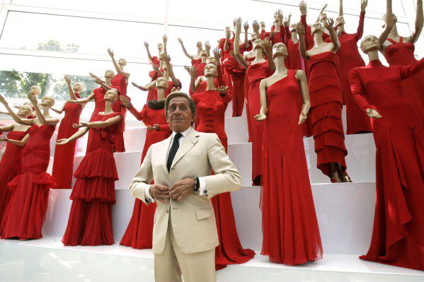 Remembering Valentino Garavani in photos, the master of ‘Valentino red’