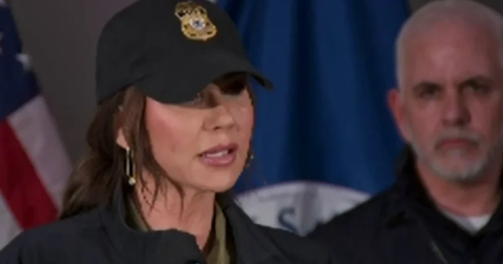 Noem describes moments before shooting