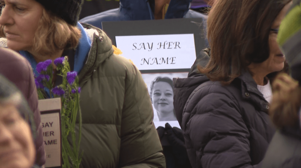 Hingham, Mass., crowd holds vigil in memory of Minn. woman killed in ICE shooting