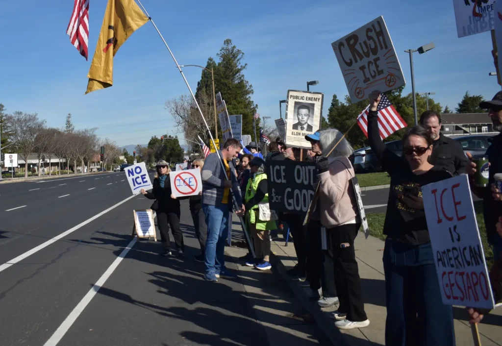 Los Gatos Anti-Racism Coalition's Vigils for ICE Victims