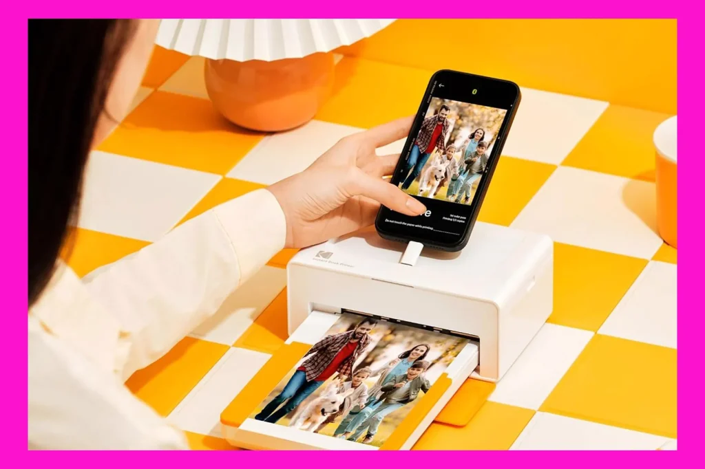Bring back physical photos: Kodak Dock Plus portable printer