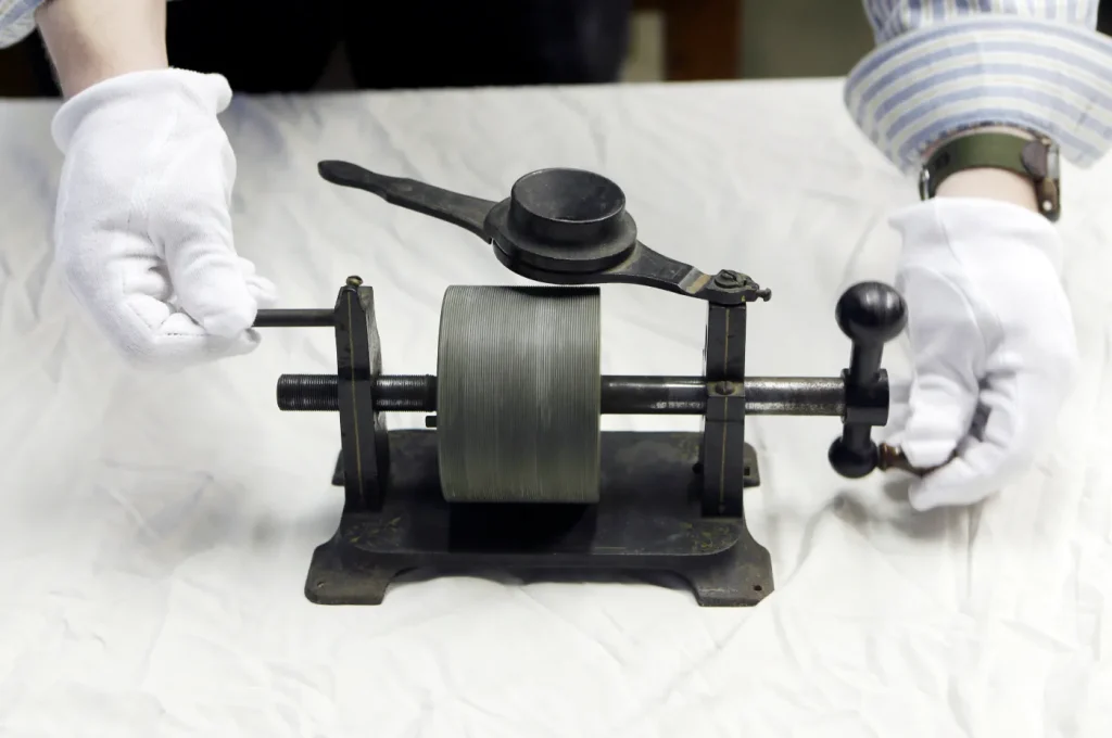 Today in History: Thomas Edison's patent for the phonograph