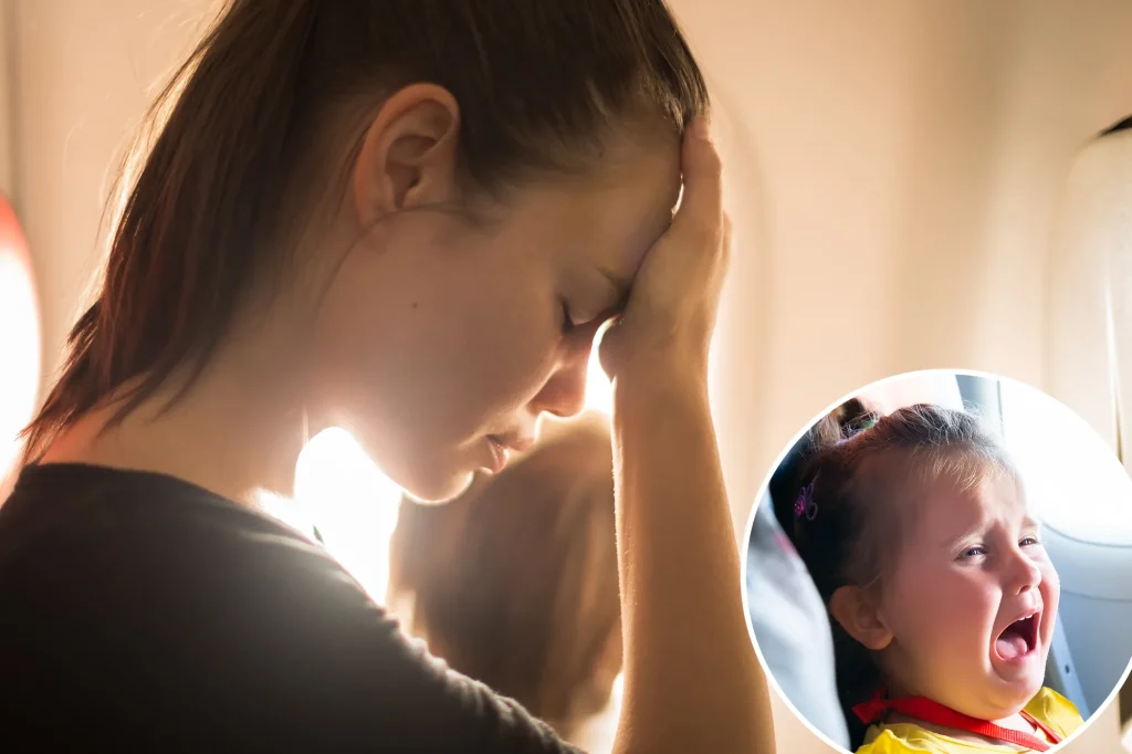 Mom's shocking reaction to flyer offering help with crying baby