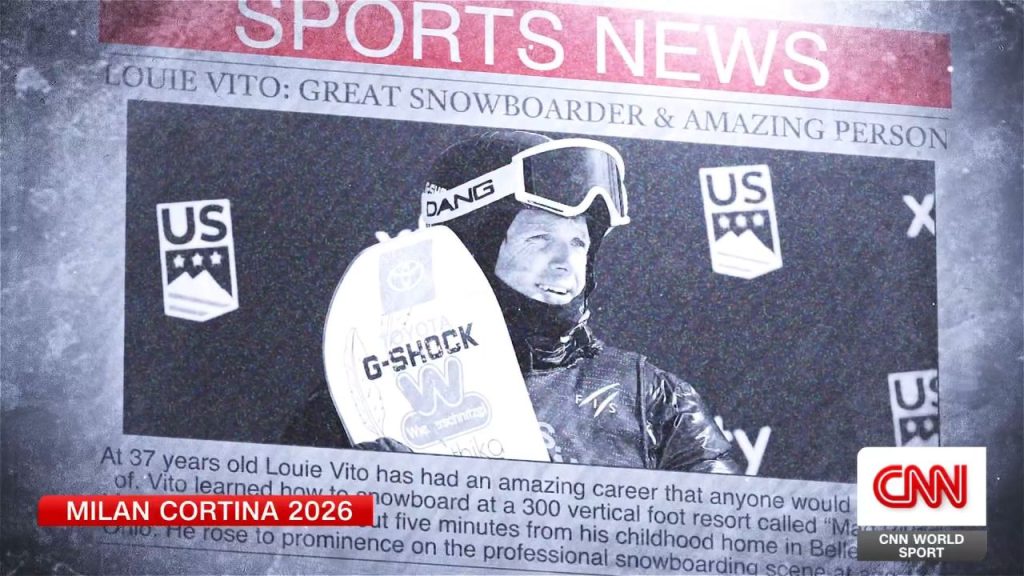 Louie Vito's historic Winter Games halfpipe performance