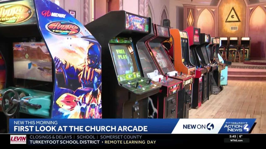 Former Pennsylvania church transformed into Church Arcade with 100+ games