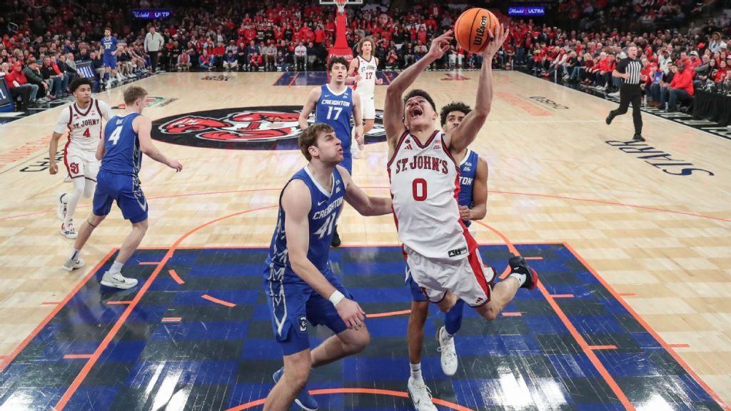 St. John's 13th win streak, longest in 41 years