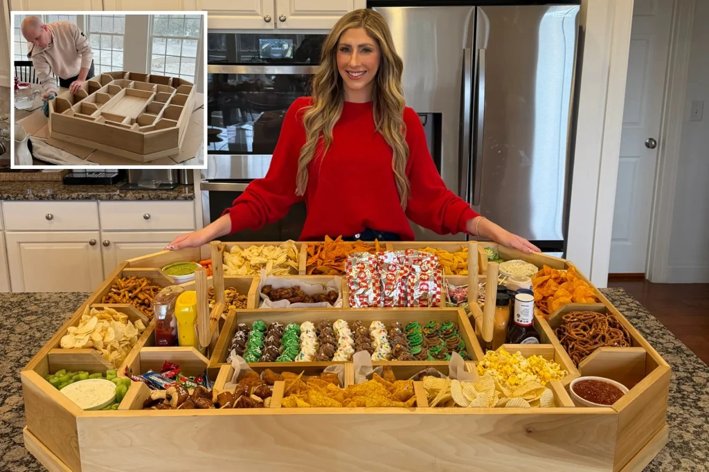 Tennessee mom's viral Super Bowl snack stadium: massive, ‘insane’ creation