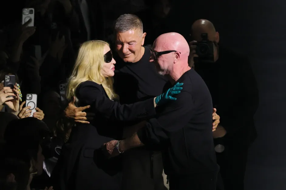 Madonna's Iconic Moments at Dolce & Gabbana’s Milan Fashion Week
