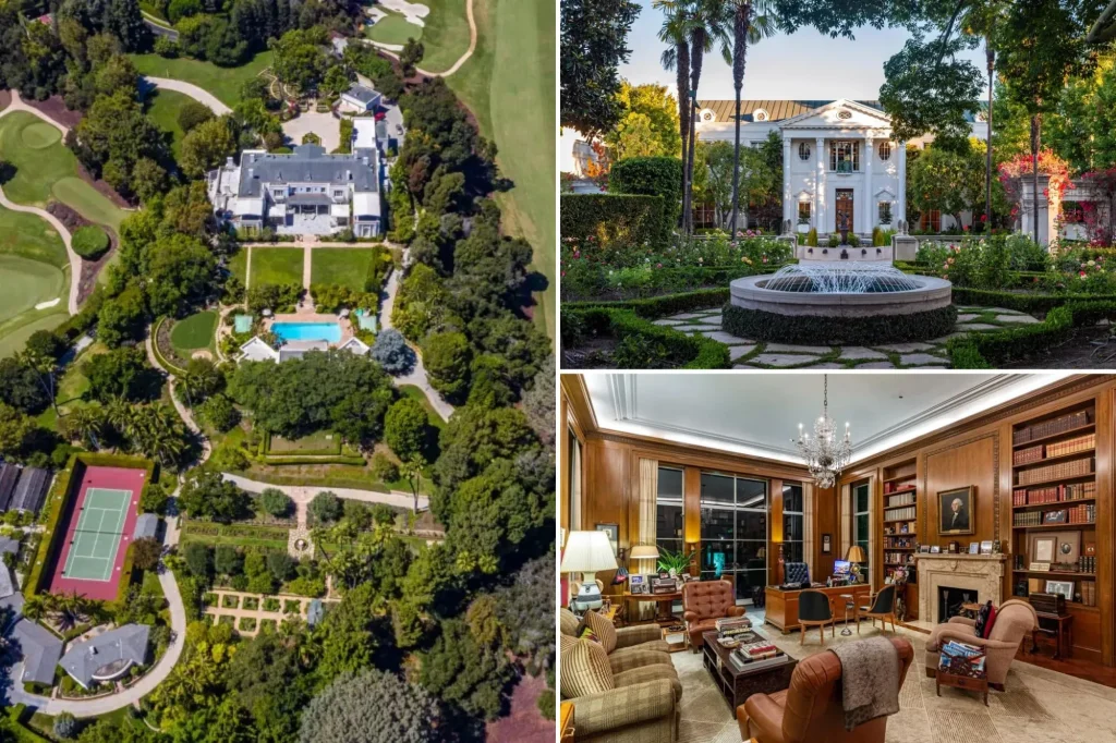 Contested $190M LA mansion under threat of foreclosure just saw a $20M price cut instead of heading to auction