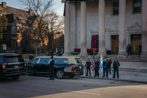 Jesse Jackson's Chicago Memorials: Rainbow PUSH Repose Begins