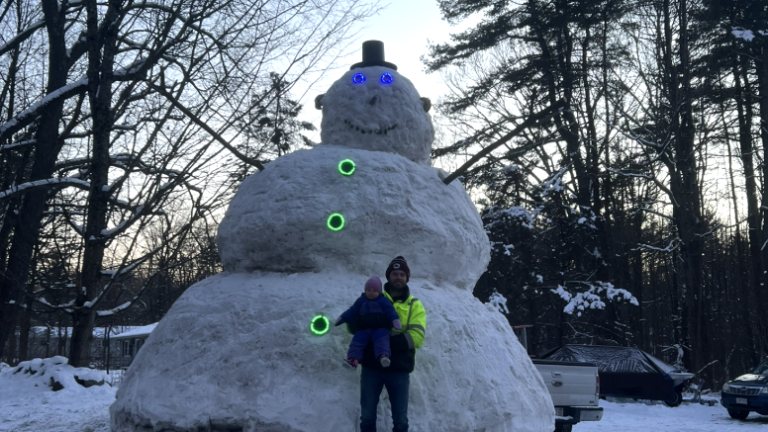 Shirley dad builds 20-foot 