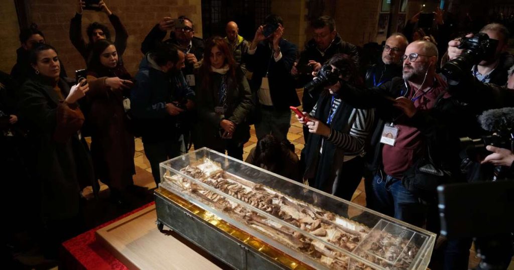 St. Francis' bones on display in Assisi: a mixed blessing