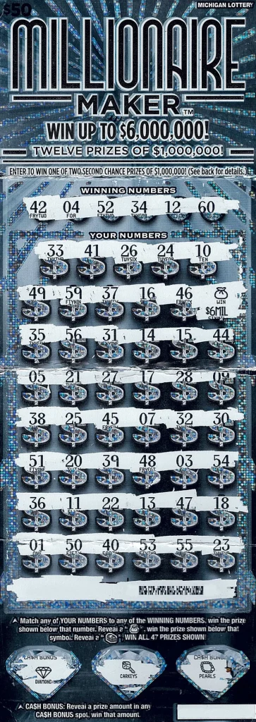 Where the biggest Michigan Lottery prizes in January were sold
-