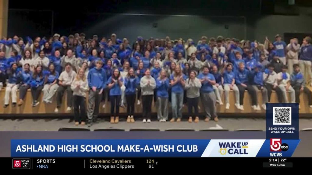 Ashland High School Make-a-Wish Club's Heartwarming Wake Up Call