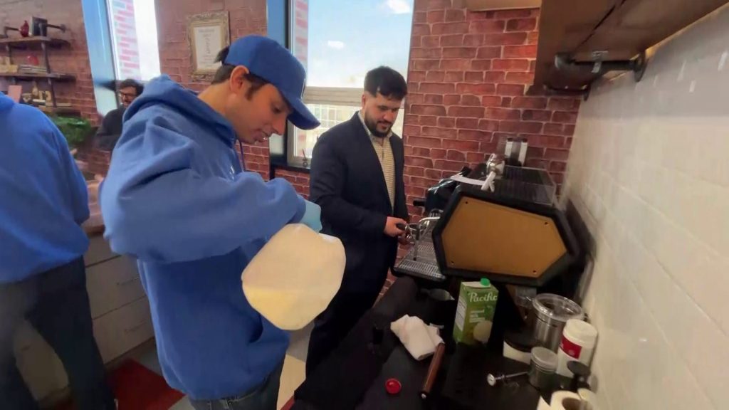 Kindness Café: Newton's barista training for adults with disabilities