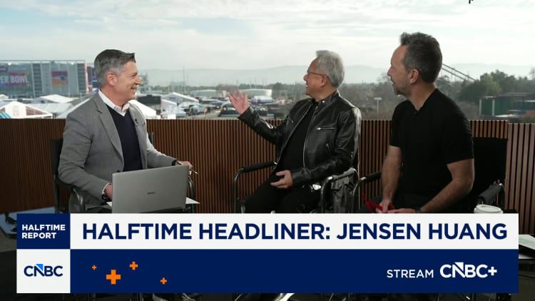 Nvidia rises 7% as Jensen Huang says $660 billion capex buildout is sustainable