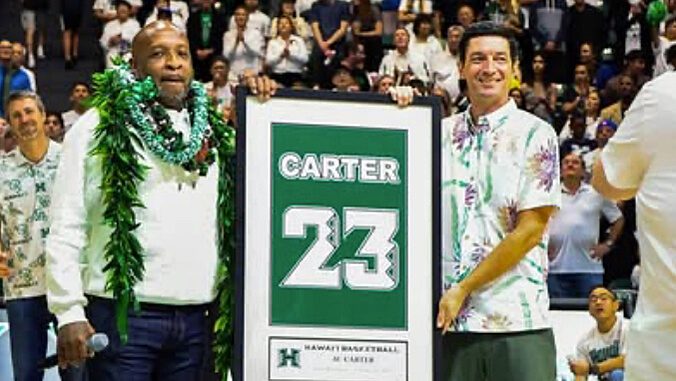 UH Mānoa honors legend AC Carter: jersey number retired