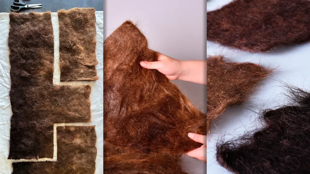 Designer transforms human hair into biotextiles: wool-like fabrics and innovative uses