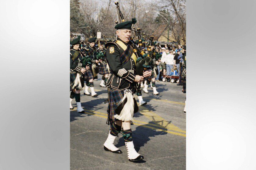 Peter Conroy's Legacy: Leading the Shannon Rovers Irish Pipe Band