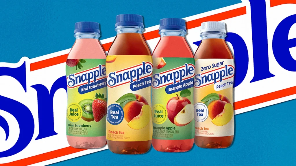 Snapple unveils refreshed visual identity for big comeback