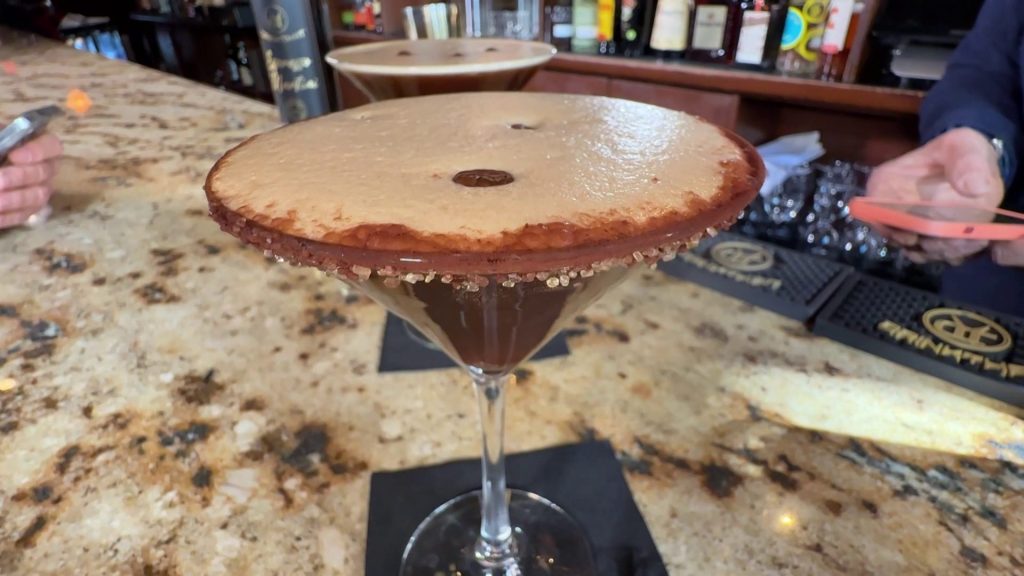 North End bartender's iconic espresso martini: a Navy-inspired creation