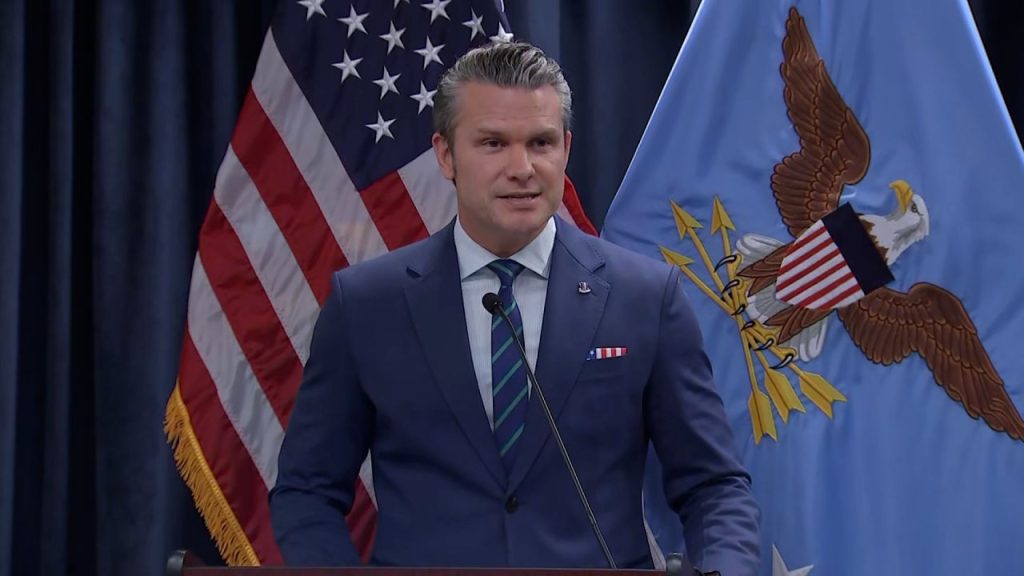 Hegseth rededicates US mission to Iran in honor of fallen heroes