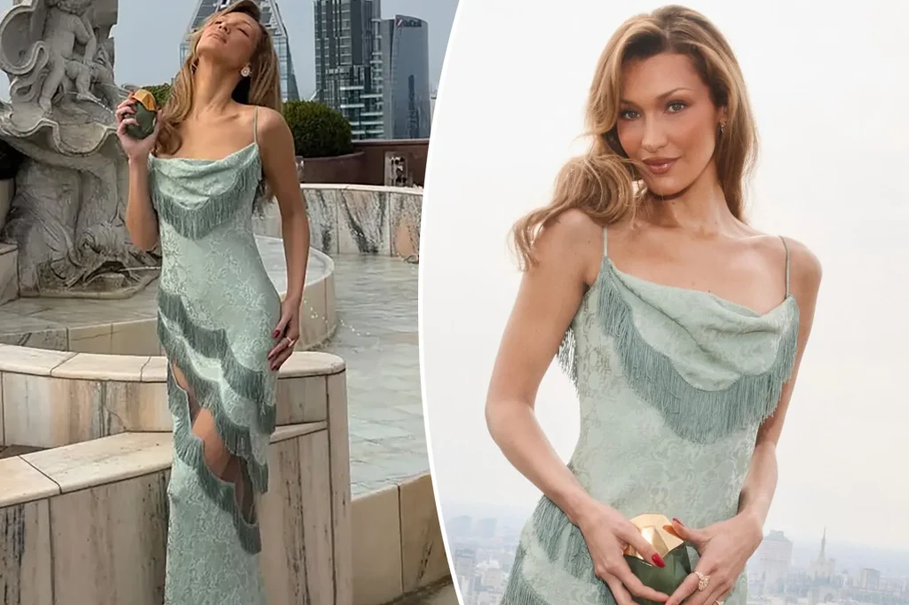 Bella Hadid's vintage Dior gown: Nicole Kidman-inspired cutout glamour
