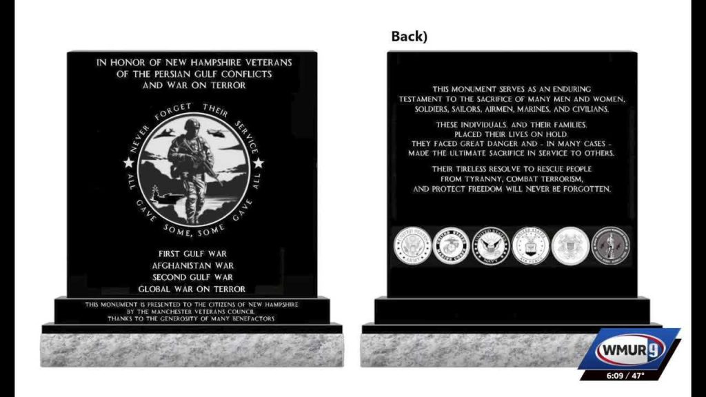 NH nonprofit aids Gulf War, Global War on Terror memorial funding
