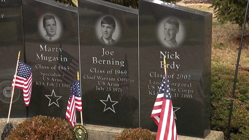 American Legion Post's fundraiser for McNicholas High School veterans memorial