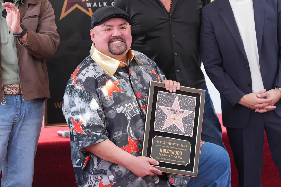 Gabriel 'Fluffy' Iglesias receives Hollywood Walk of Fame star
