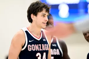 Gonzaga's Braden Huff, Emmanuel Innocenti shine on WCC All-Academic Team