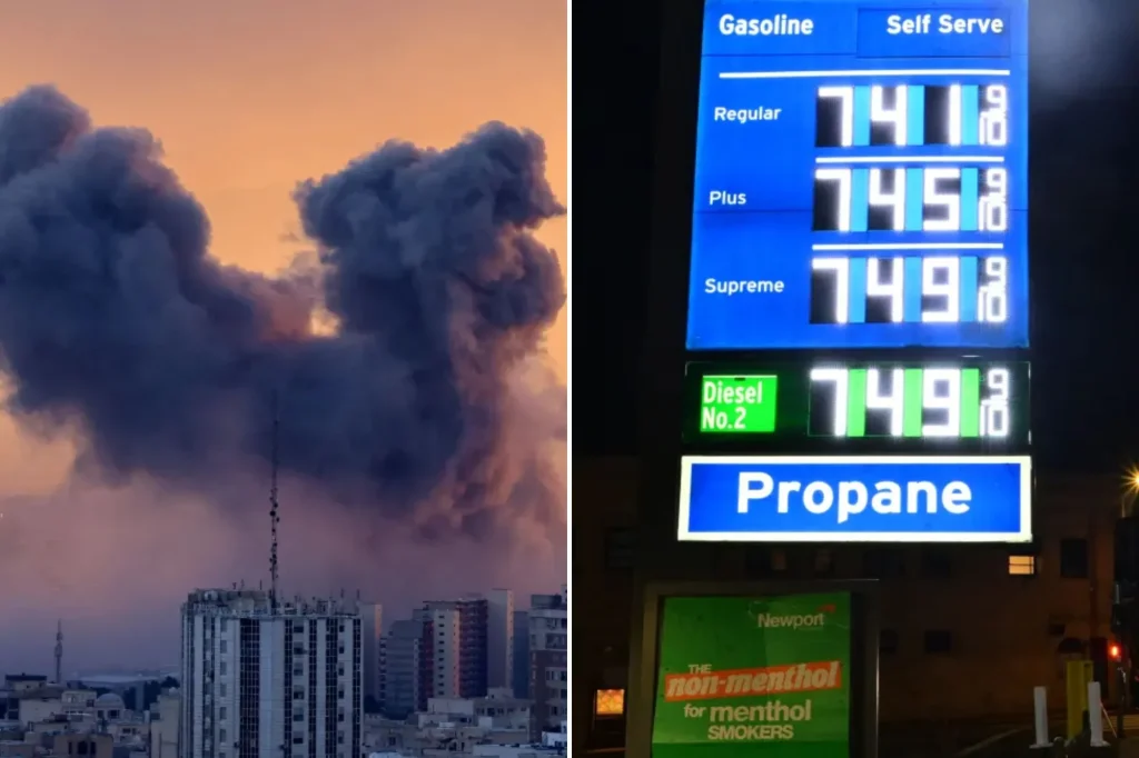 Dow plunges 1,000 points as oil, gas prices surge after Iran orders Strait of Hormuz closure