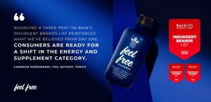 Botanic Tonics on Bain & Company’s 2026 Insurgent Brands List