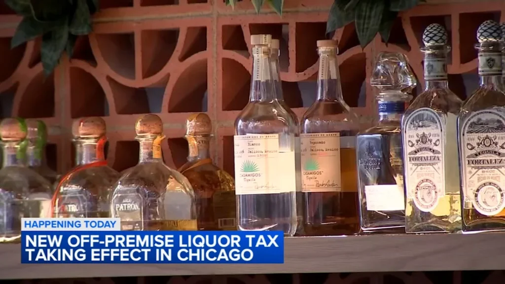 Liquor retailers in Chicago implement new 1.5% off-premise tax