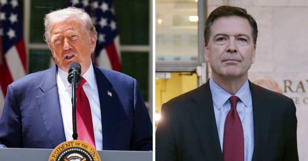Trump Accuses Comey of Threat in Instagram Trial Update