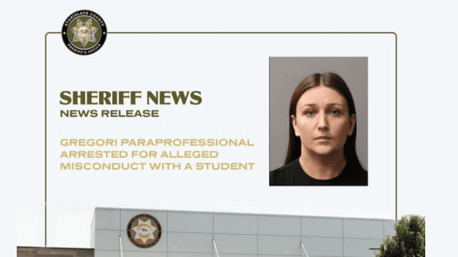 School Official Arrested: Alleged Student Misconduct