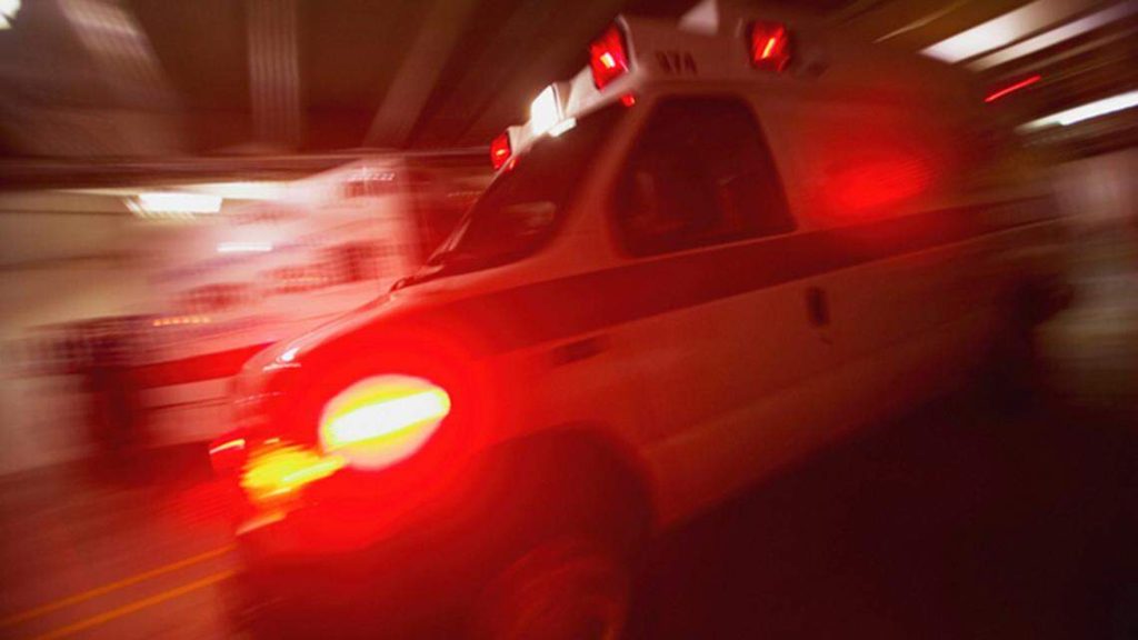Motorcycle driver critically injured in crash with U.S. Postal Service semi