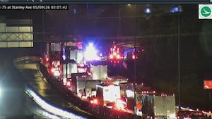 Crash on Interstate Hospitalizes 2