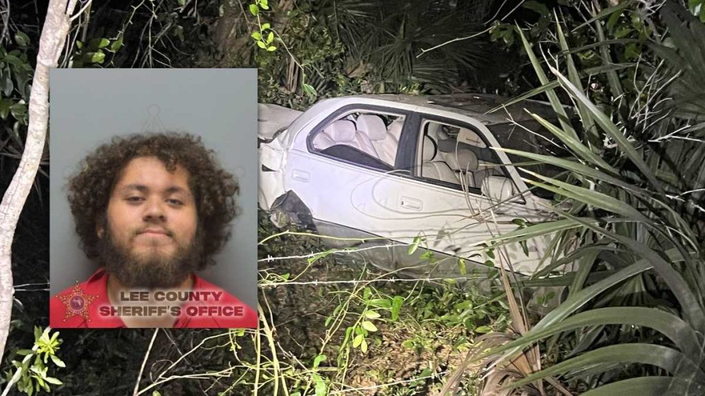 Florida driver crashes after 130 mph chase, jokes about needing a faster car