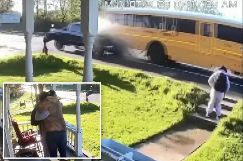 Teen's Quick Thinking Averts Tragedy as Bus Crash Unfolds Nearby