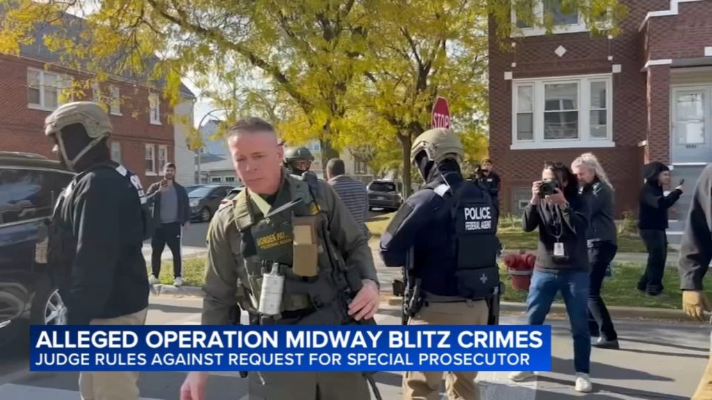 Judge Denies Special Prosecutor Request in Chicago Federal Agent Probe