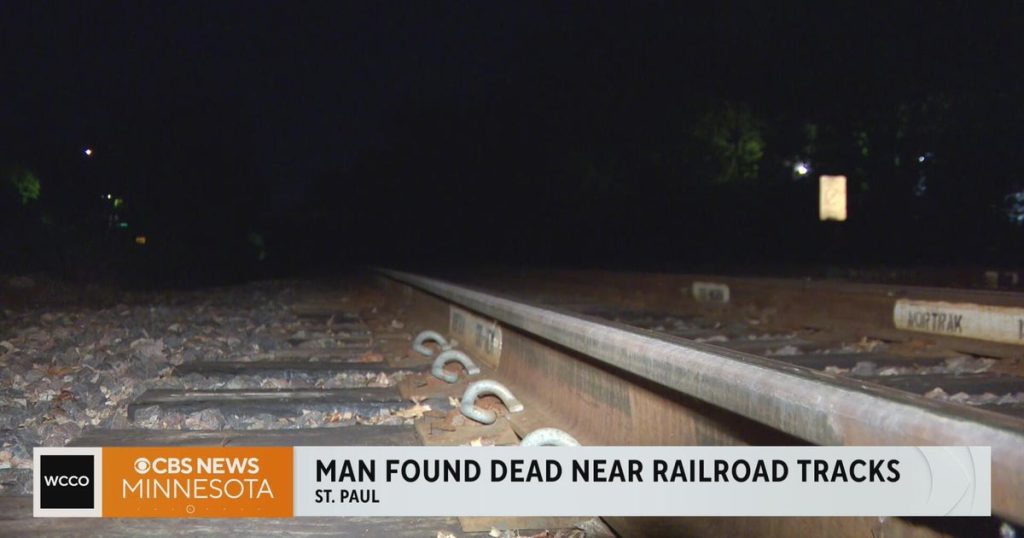 Man Found Dead Near Railroad Tracks in St. Paul
