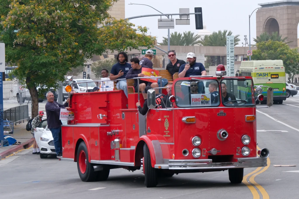 LA Firefighters Demand Action from Karen Bass